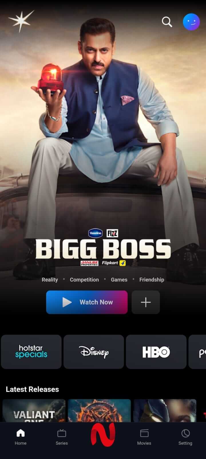 Jio+ Hotstar on NetMirror